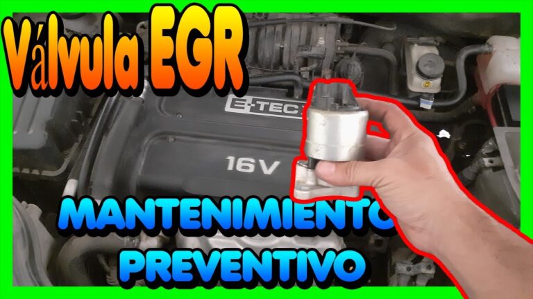 La importancia del mantenimiento preventivo de la v&aacute;lvula EGR