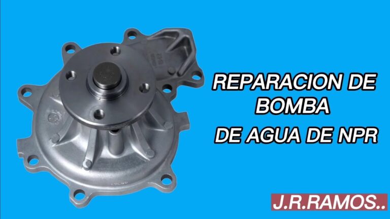 Reparación Eficiente de Bombas de Agua para Automóviles