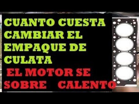Costo de Reemplazo de Junta de Culata en Coches