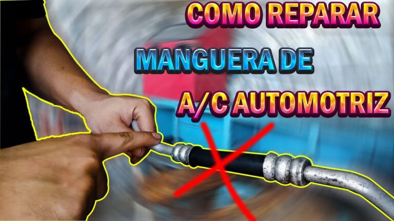 Reparaci&oacute;n Efectiva de Mangueras de Aire Acondicionado en Coches