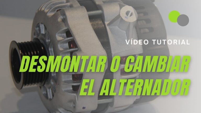 Guía Práctica para la Sustitución del Alternador en el Mantenimiento del Vehículo