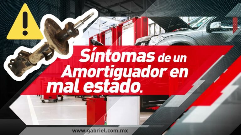 S&iacute;ntomas de un Amortiguador Da&ntilde;ado