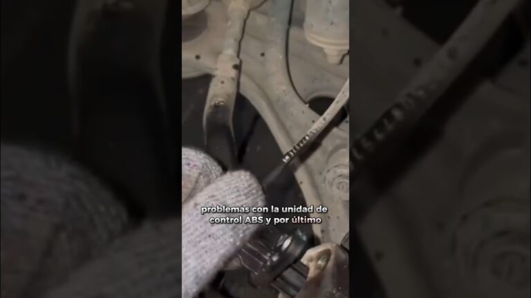 Gu&iacute;a para la Reparaci&oacute;n de Sensores ABS en Veh&iacute;culos